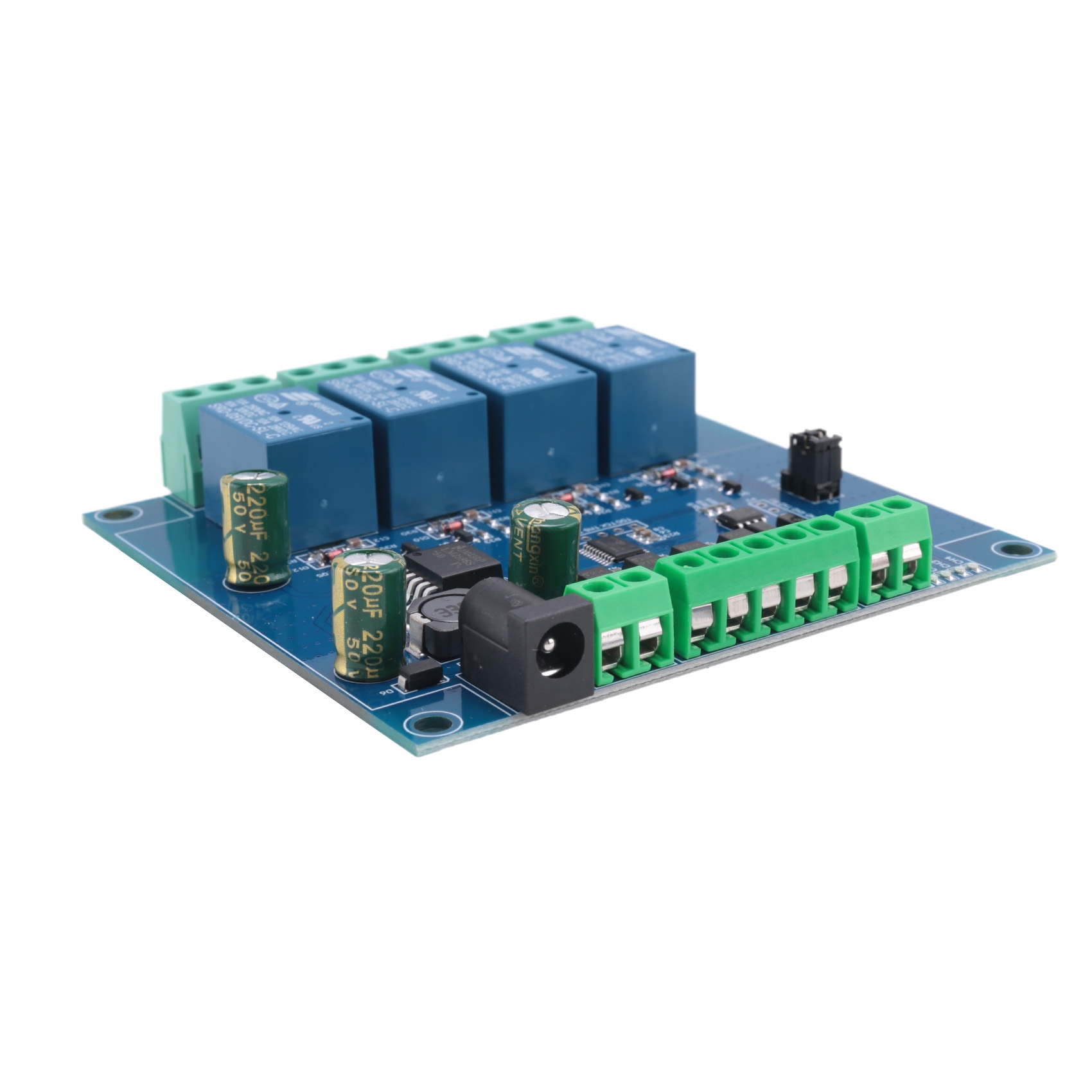 Relay Module 4 Channel - 【A03R~】 Moduł przekaźnikowy Modbus Rtu 4-kanałowy,