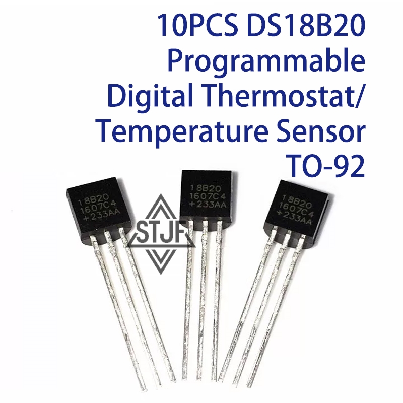 Ds18B20 - 10 SZT. DS18B20 Programowalny Cyfrowy Termostat/Czujnik