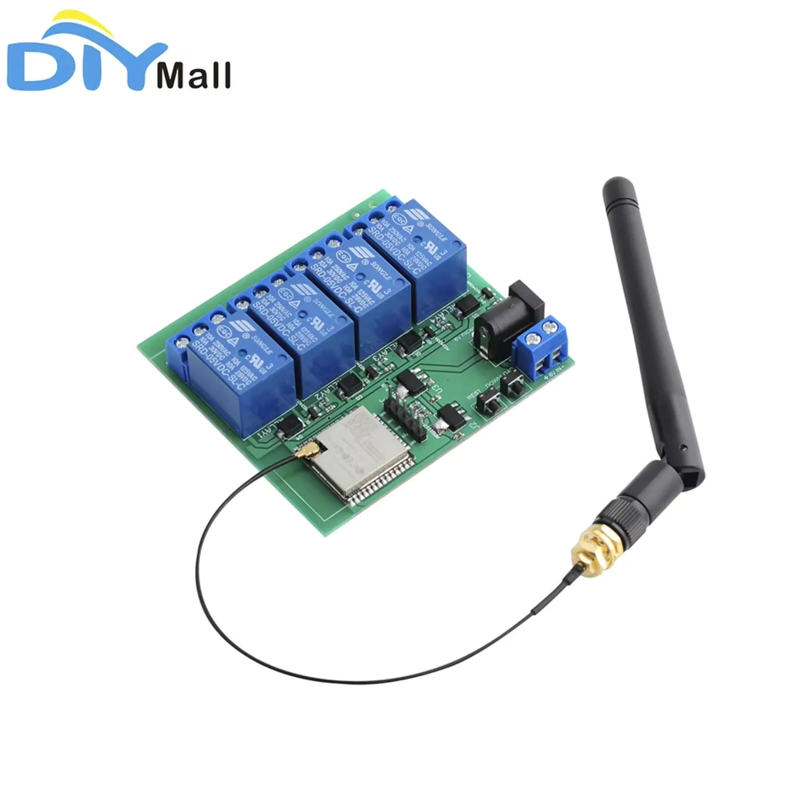 Relay Module 4 Channel - Moduł przekaźnikowy bezprzewodowy ESP32 z 4