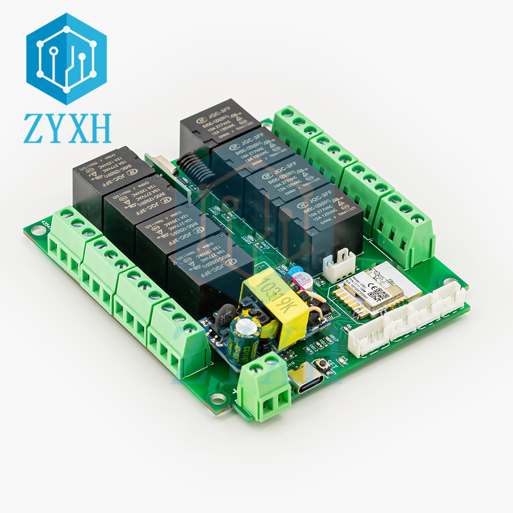 Relay Module 4 Channel - Tuya 8-kanałowy WiFi/przekaźnik zdalnego sterowania Zigbee
