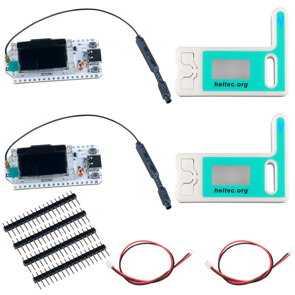 Oled Display 0.96 - 2 zestawy ESP32 LoRa V3 płytka