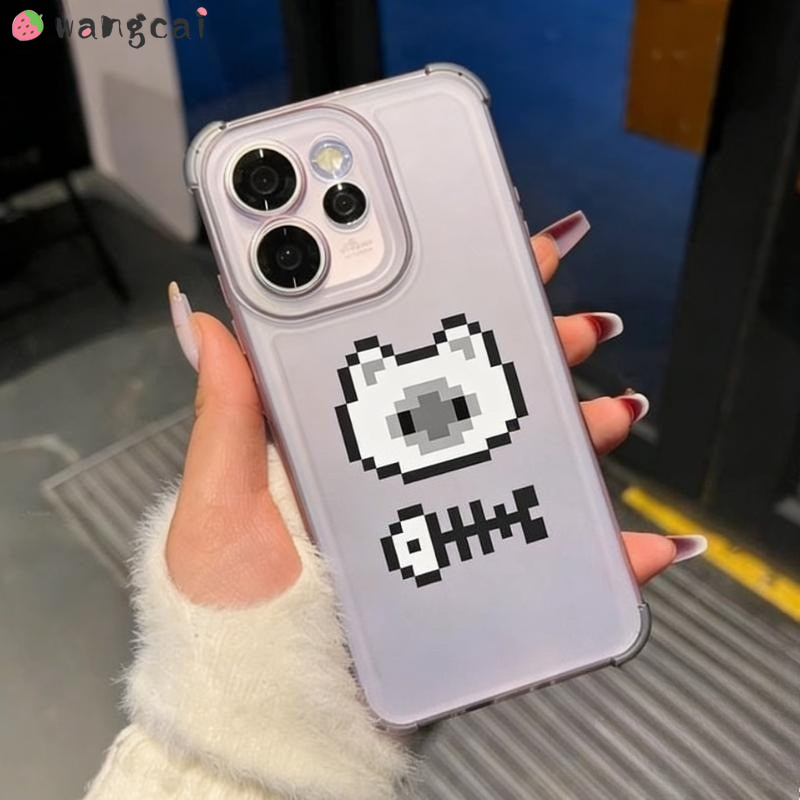 Neopixel - Etui na telefon Cartoon Pixel Cat
