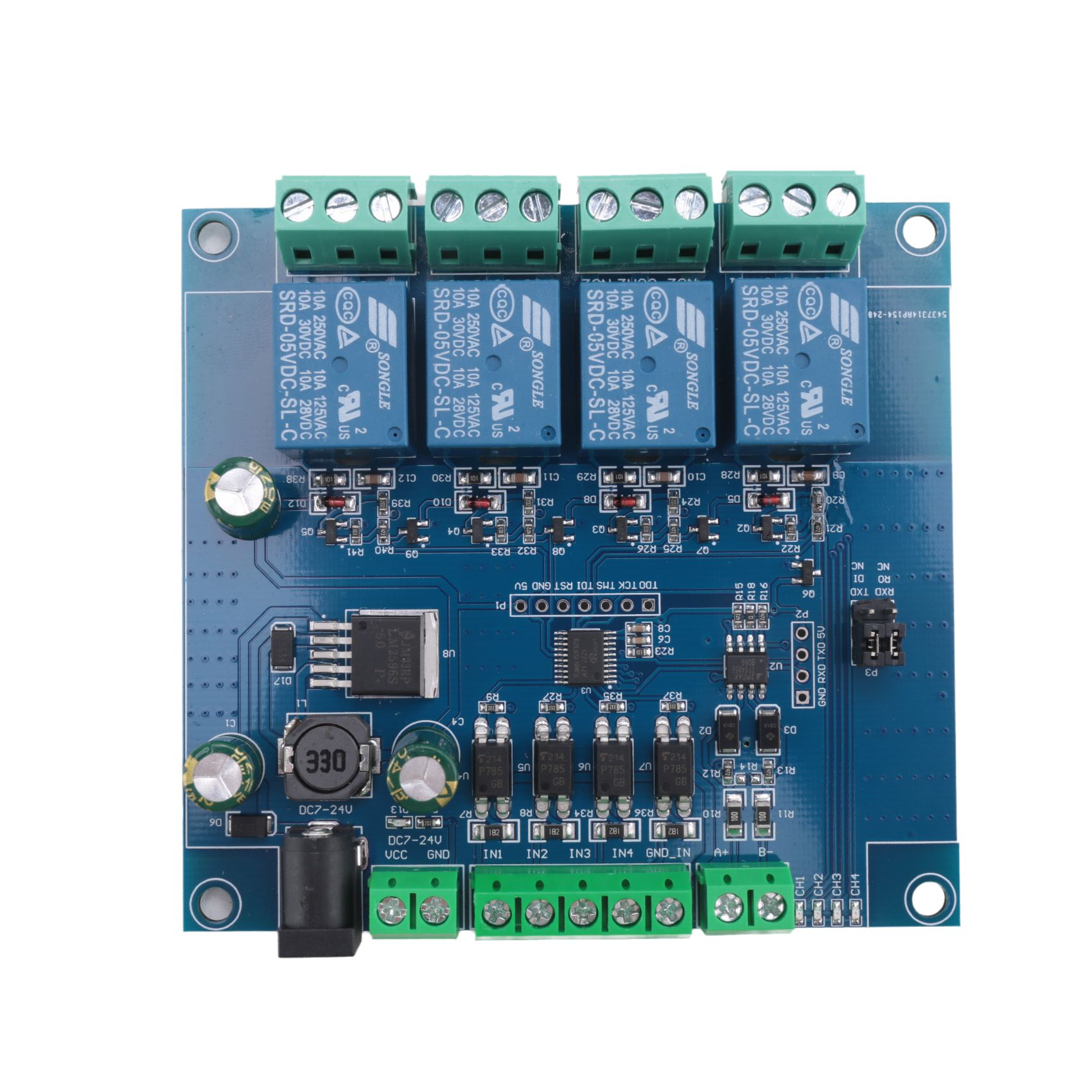 【A03R~】 Moduł przekaźnikowy Mo – Relay Module 4 Channel recenzja i cena