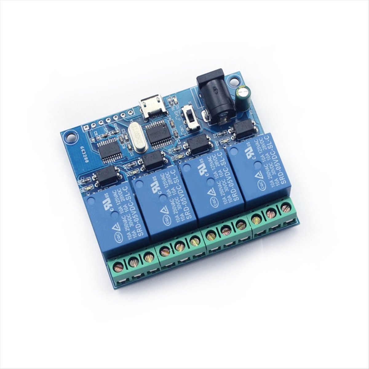 Moduł przekaźnikowy USB AT42 4 – Relay Module 4 Channel recenzja i cena