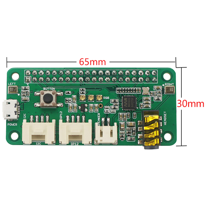 ReSpeaker 2-Mics Pi Hat dla 4  – Microphone Module recenzja i cena