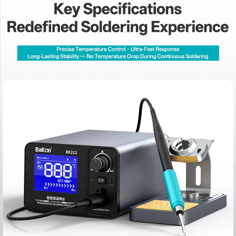 Inteligentna stacja lutownicza – Soldering Iron Temperature Probe recenzja i cena