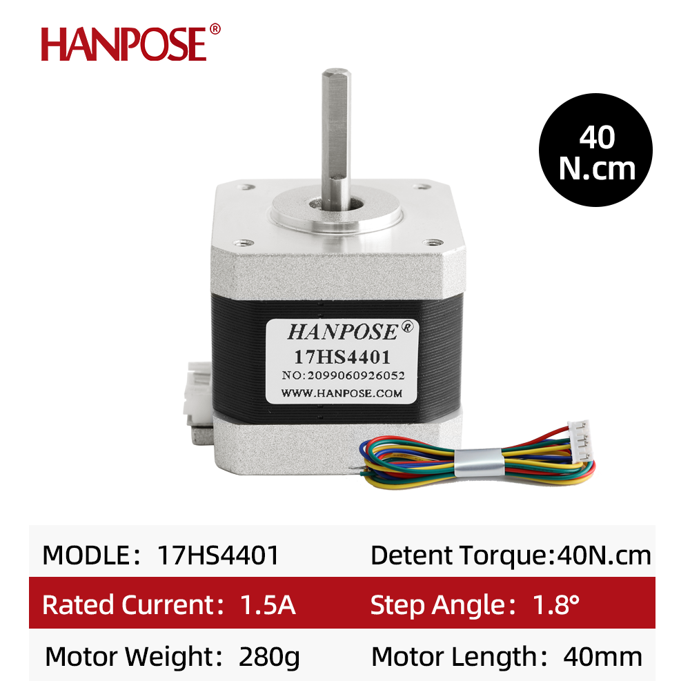 Silnik krokowy HANPOSE Nema17, – Stepper Motor 28Byj recenzja i cena