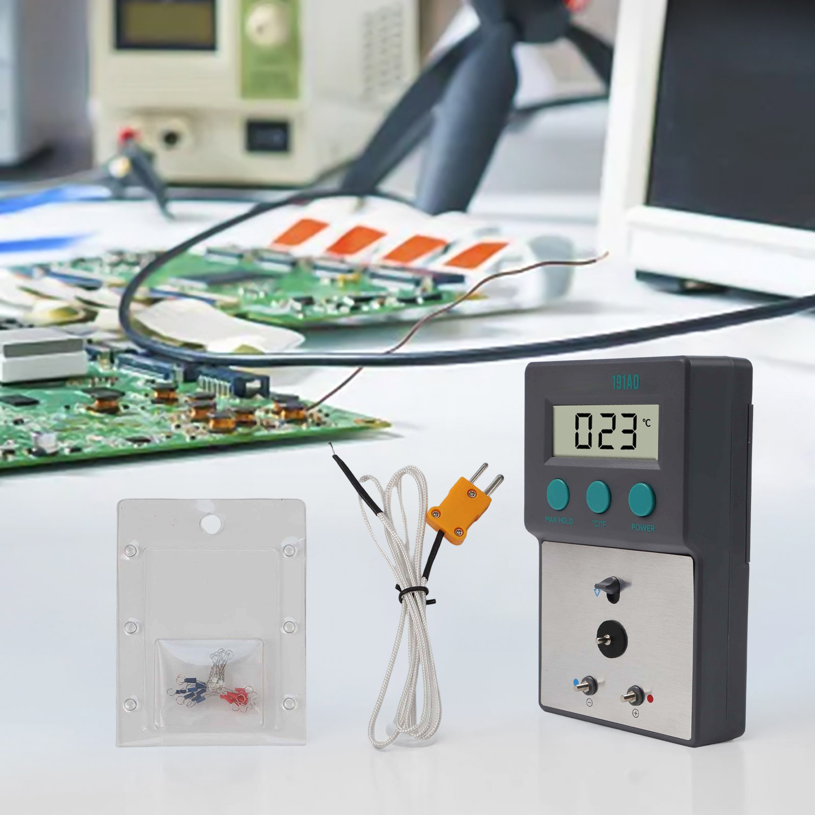 Termometr do grotów lutowniczy – Soldering Iron Temperature Probe recenzja i cena