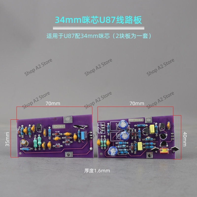 Płytka mikrofonowa U87 103 105 – Microphone Module recenzja i cena