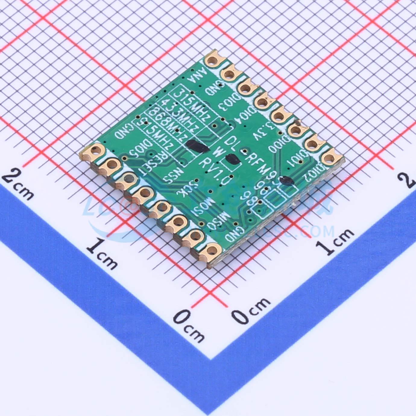 2 szt. DL-RFM95-868M SMD 16x16 – Lora Rfm95 recenzja i cena