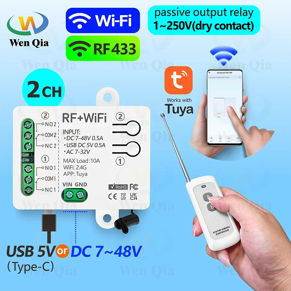 2-kanałowy inteligentny włączn – Ir Remote Module recenzja i cena