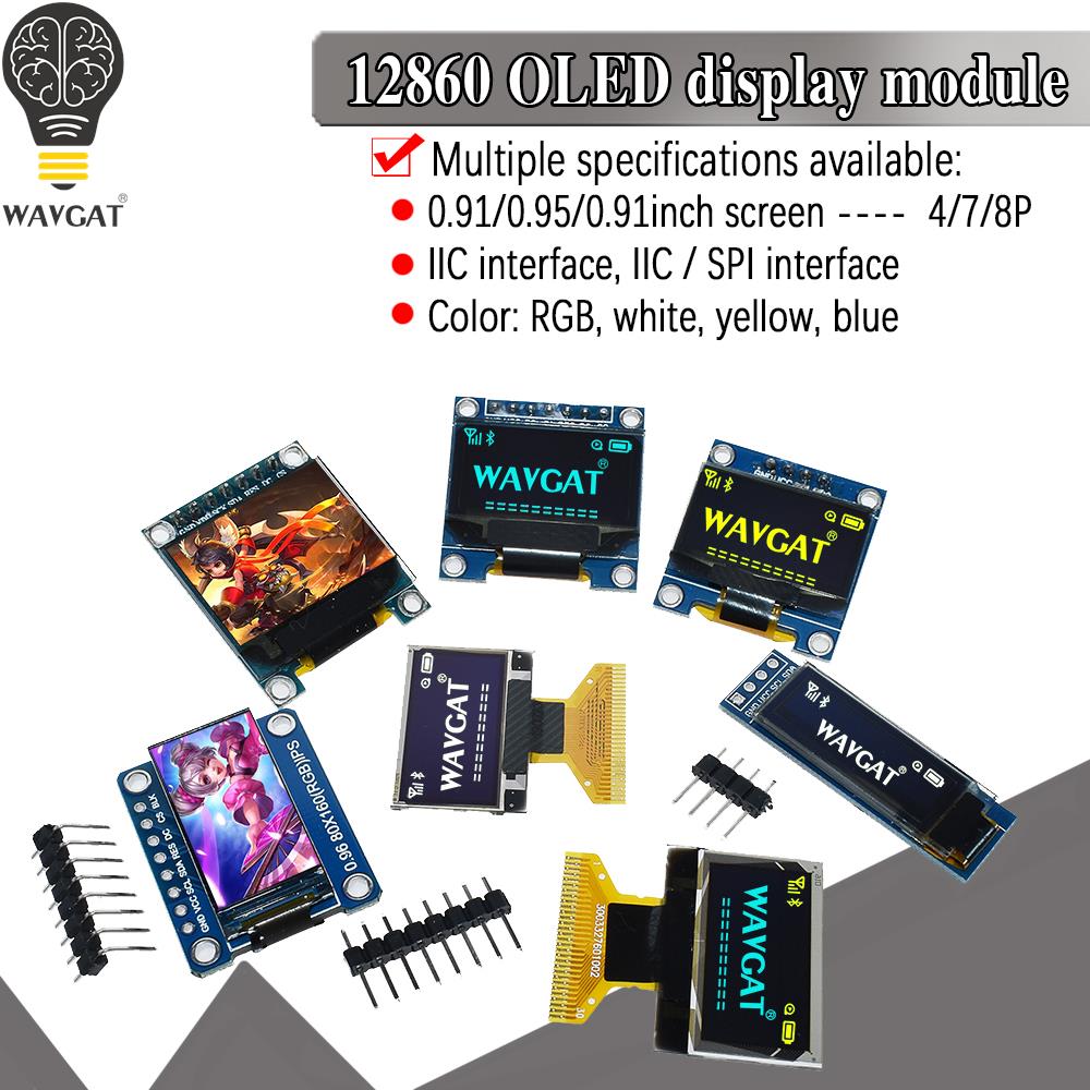 Biało-Żółto-Niebieski Kolorowy – Oled Display 0.96 recenzja i cena
