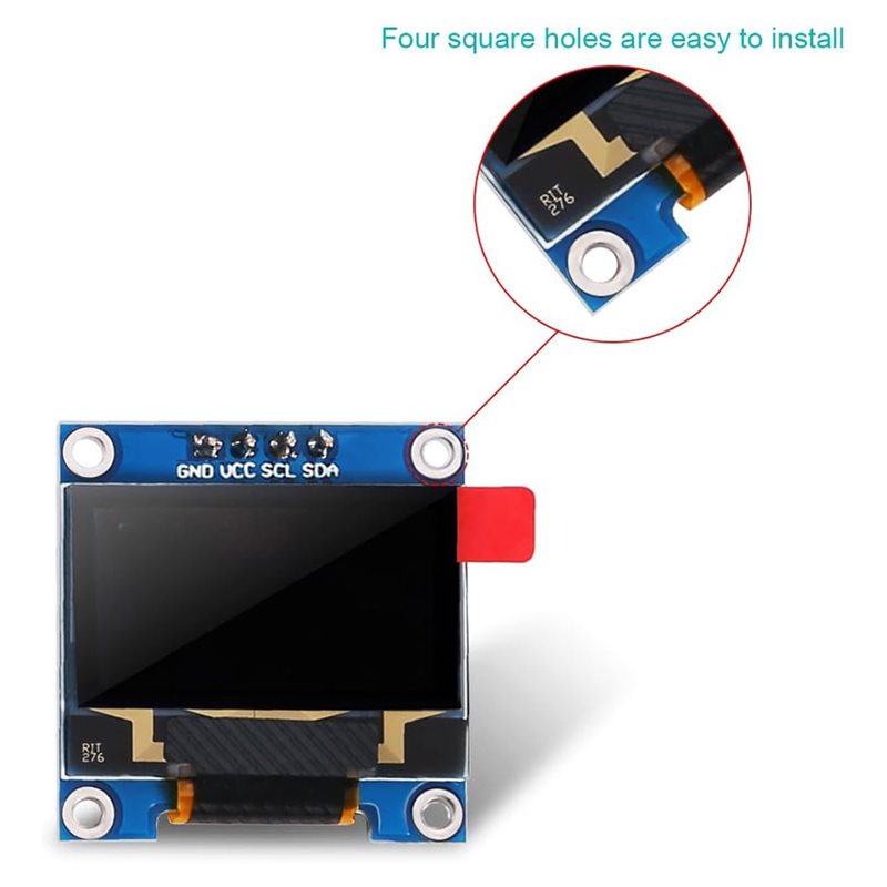 A37T-4Pcs 0.96-calowy moduł wy – Oled Display 0.96 recenzja i cena