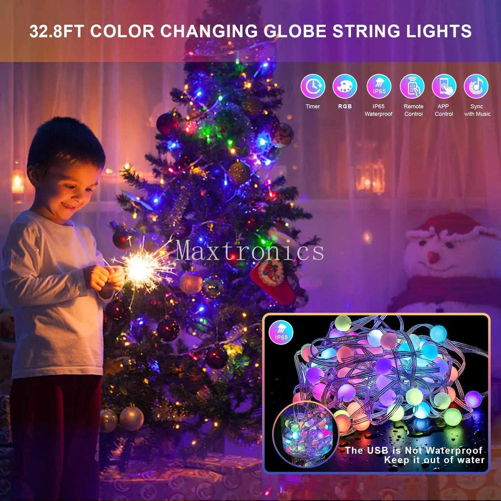 Inteligentne lampki LED RGB WS – Ws2812B recenzja i cena